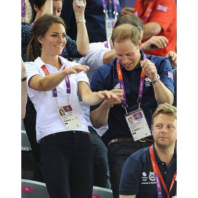 Prinz William & Herzogin Kate: Umarmungen bei Olympia