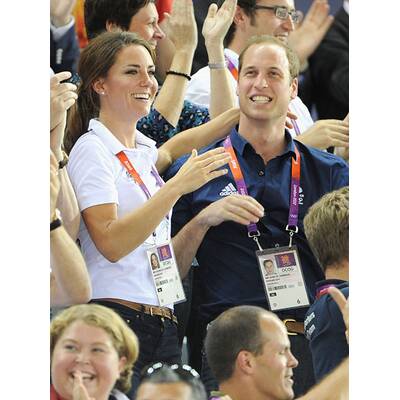 Prinz William & Herzogin Kate: Umarmungen bei Olympia