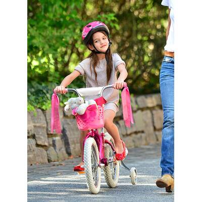 Katie Holmes bring Suri Cruise das Rad fahren bei