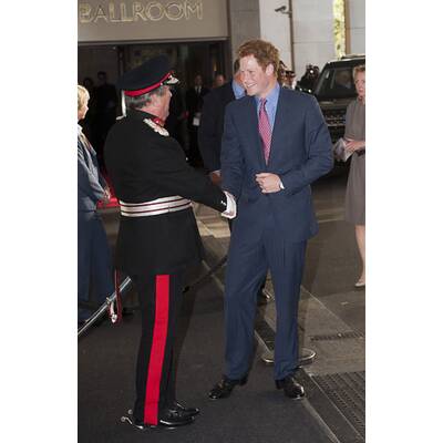 Prinz Harry: Gut gelaunt nach Nackt-Skandal