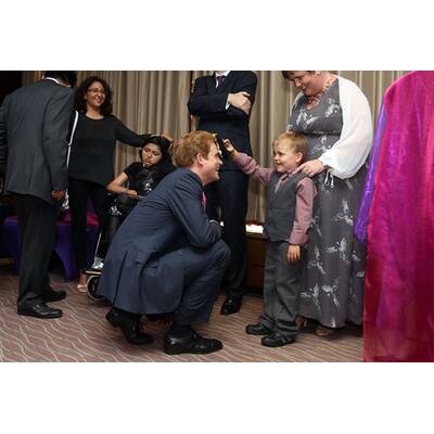 Prinz Harry: Gut gelaunt nach Nackt-Skandal