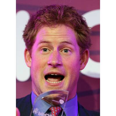 Prinz Harry: Gut gelaunt nach Nackt-Skandal