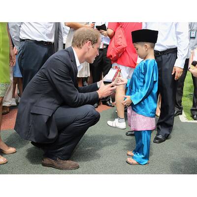 William & Kate erobern Südostasien