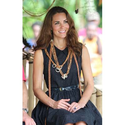 William & Kate: Lächeln trotz Nackt-Skandal