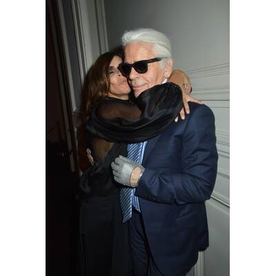 Carine Roitfelds MAC-Ball 2012