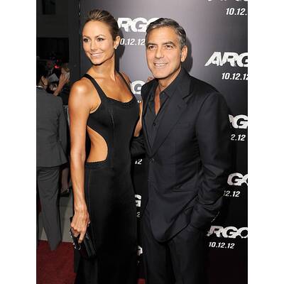 George Clooney & Stacy Keibler: Turtel-Auftritt