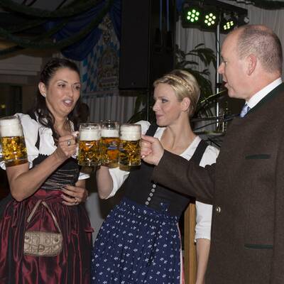 Fürst Albert & Charlene: Oktoberfest in Monaco