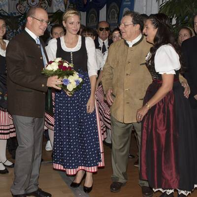 Fürst Albert & Charlene: Oktoberfest in Monaco