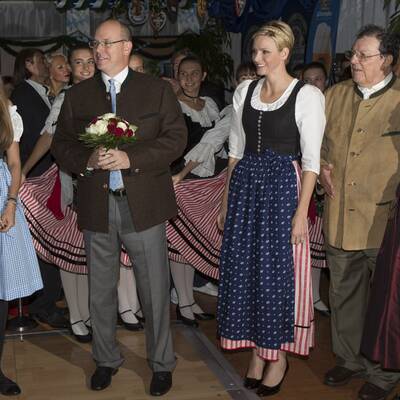 Fürst Albert & Charlene: Oktoberfest in Monaco
