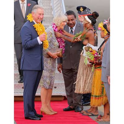 Prinz Charles  & Camilla in Papua-Neuguinea