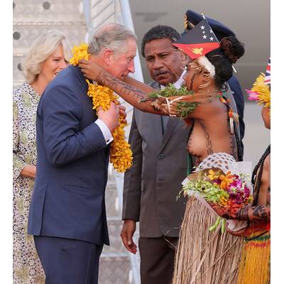 Prinz Charles  & Camilla in Papua-Neuguinea