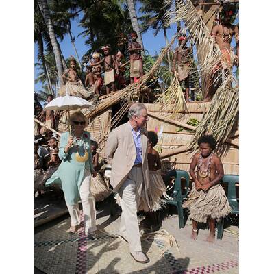 Prinz Charles  & Camilla in Papua-Neuguinea