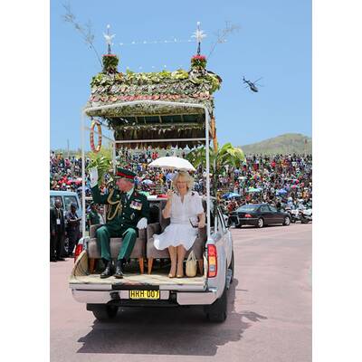 Prinz Charles  & Camilla in Papua-Neuguinea