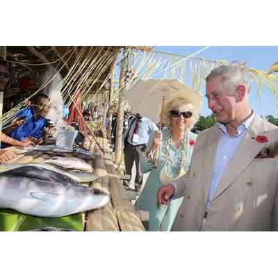 Prinz Charles  & Camilla in Papua-Neuguinea