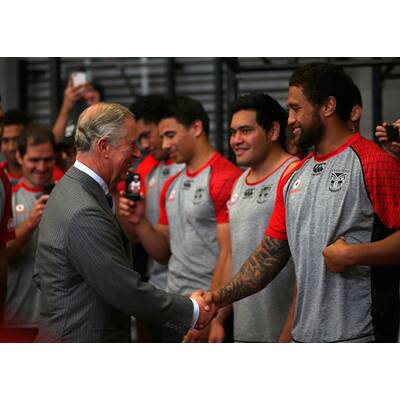 Prinz Charles und Camilla in Neuseeland