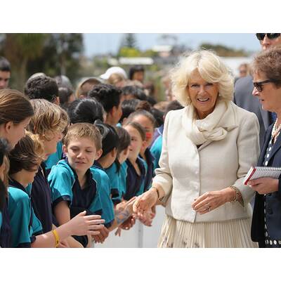 Prinz Charles und Camilla in Neuseeland