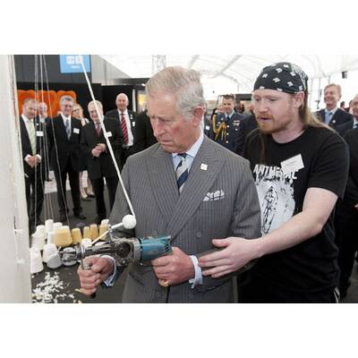 Prinz Charles und Camilla in Neuseeland