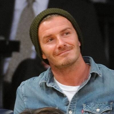 Ein Tag ohne die Mädels: David Beckham & seine Burschen