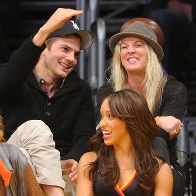 Ashton Kutcher: Flirt mit Kaley Cuoco?