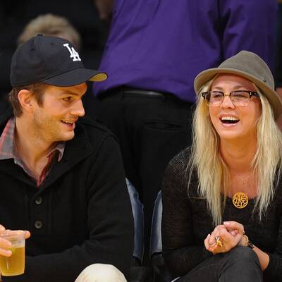 Ashton Kutcher: Flirt mit Kaley Cuoco?