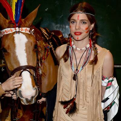 Charlotte Casiraghi auf Winnetous Spure