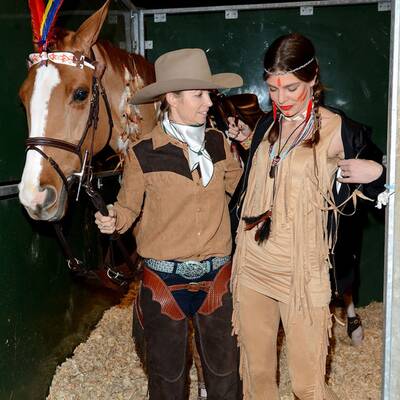 Charlotte Casiraghi auf Winnetous Spure