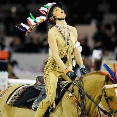 Charlotte Casiraghi auf Winnetous Spure