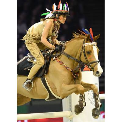 Charlotte Casiraghi auf Winnetous Spure