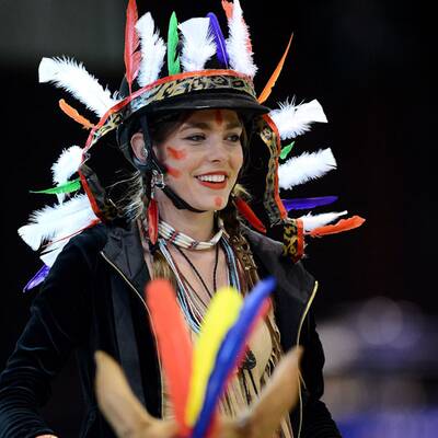 Charlotte Casiraghi auf Winnetous Spure