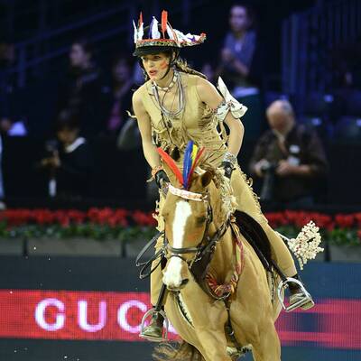 Charlotte Casiraghi auf Winnetous Spure
