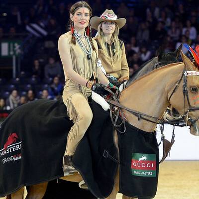 Charlotte Casiraghi auf Winnetous Spure