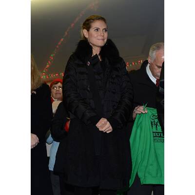 Heidi Klum: Wer feiern kann, kann auch arbeiten...