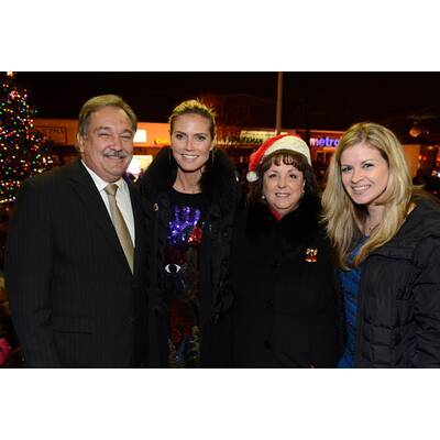 Heidi Klum: Wer feiern kann, kann auch arbeiten...