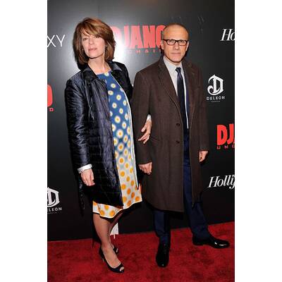 Django Unchained: Christoph Waltz feiert Tarantino-Premiere ohne Haare