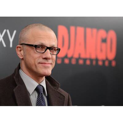 Django Unchained: Christoph Waltz feiert Tarantino-Premiere ohne Haare
