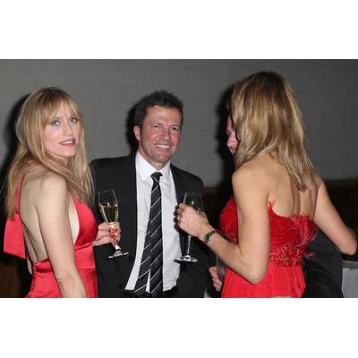 Lothar Matthäus: Flirtbereiter Weihnachtsmann