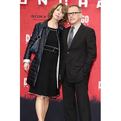 Christoph Waltz gut gelaunt bei Django-Premiere in Berlin