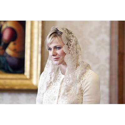 Charlene von Monaco und Albert: Vatikan-Visite