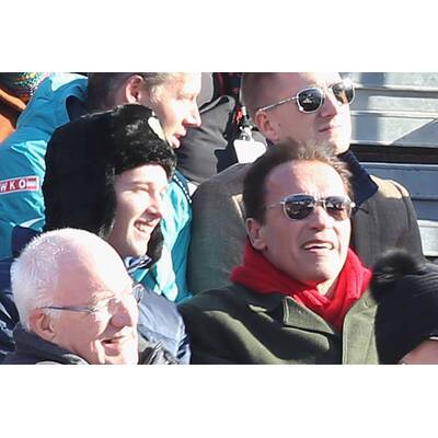 Kitzbühel im Arnie-Fieber