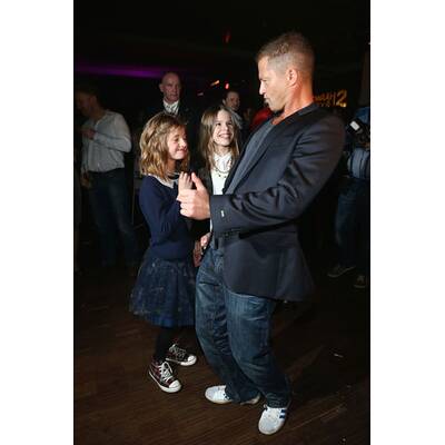 Til Schweiger mit Töchtern bei Premiere