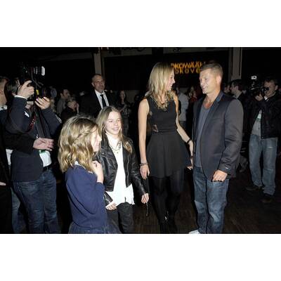 Til Schweiger mit Töchtern bei Premiere