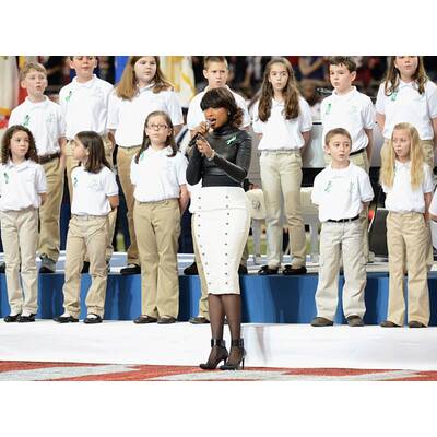 Stars-Acts beim Super Bowl