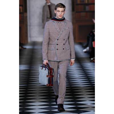 Designer Tommy Hilfiger präsentierte Karo-Kollektion in New York