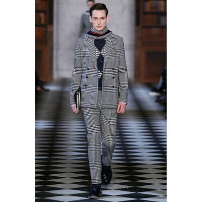 Designer Tommy Hilfiger präsentierte Karo-Kollektion in New York