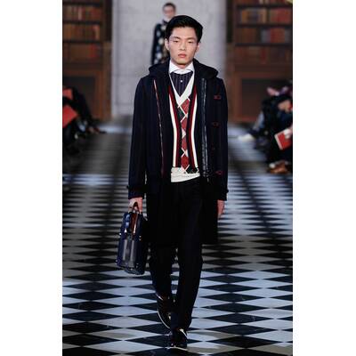 Designer Tommy Hilfiger präsentierte Karo-Kollektion in New York