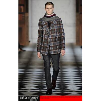 Designer Tommy Hilfiger präsentierte Karo-Kollektion in New York