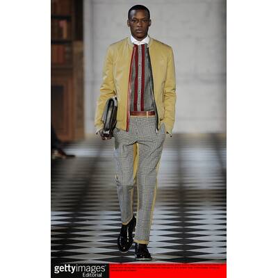 Designer Tommy Hilfiger präsentierte Karo-Kollektion in New York