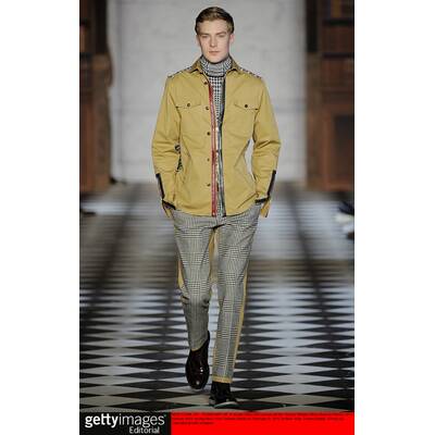 Designer Tommy Hilfiger präsentierte Karo-Kollektion in New York