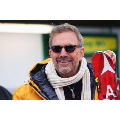 Kevin Costner geht in Schladming Skifahren