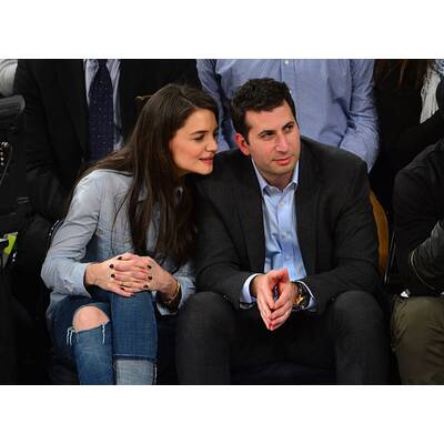 Katie Holmes: Viel Spaß bei Knicks-Spiel